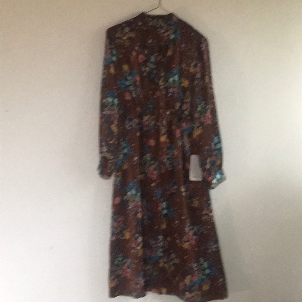 Zara Multicolored Floral Dress